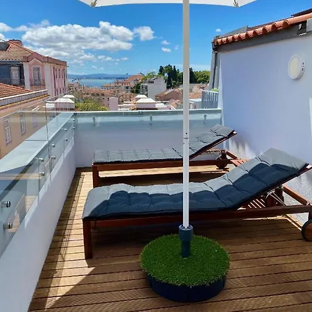 Apartament Unique By Myplaceforyou, In The Center Of With Views Over The And The Tagus River *